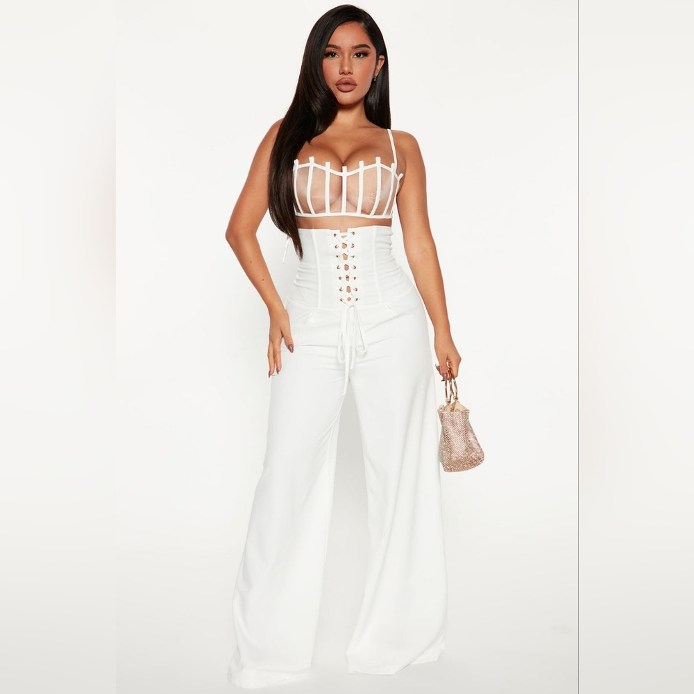2 piece set white